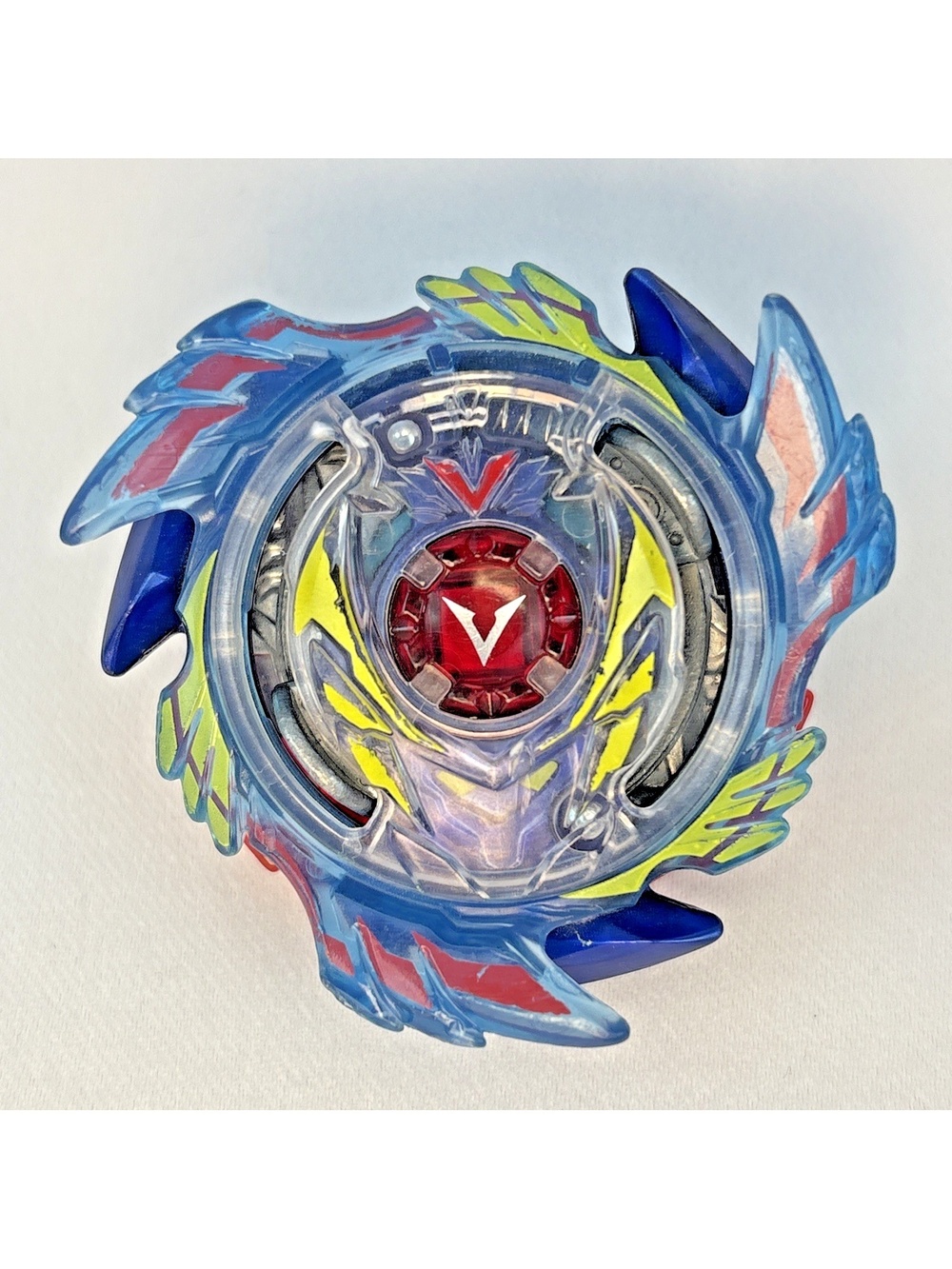 Hasbro Beyblade Burst B-76 God Valkyrie 6vortex Reboot Blue (?) Read